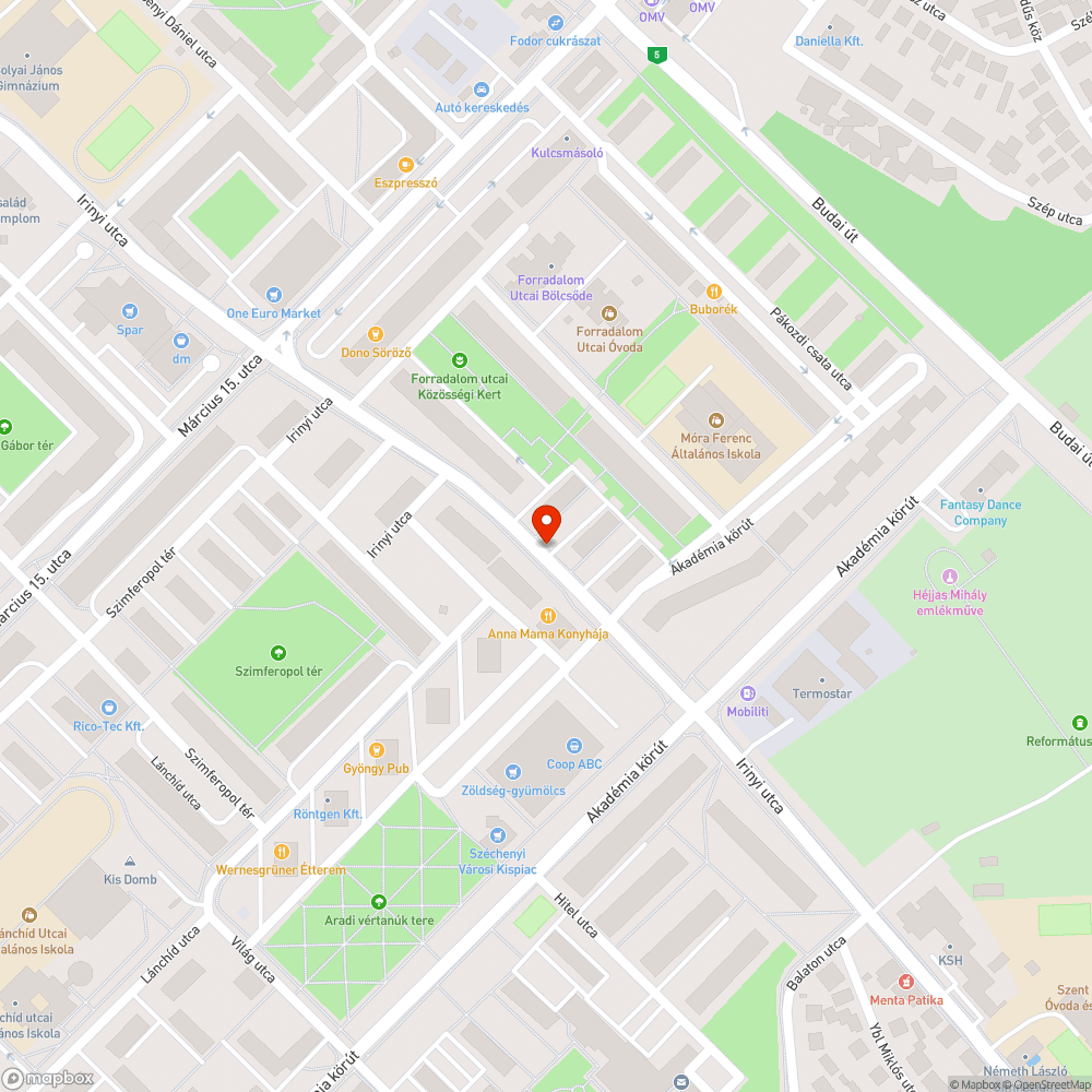 Süllyedt víznyelő bejelentés helye