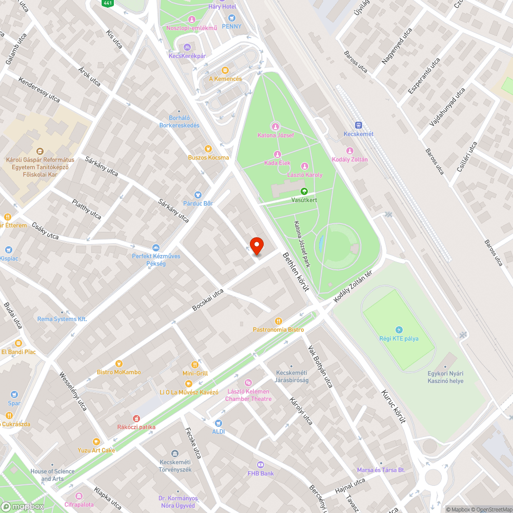 Megsüllyedt vízmű bejelentés helye