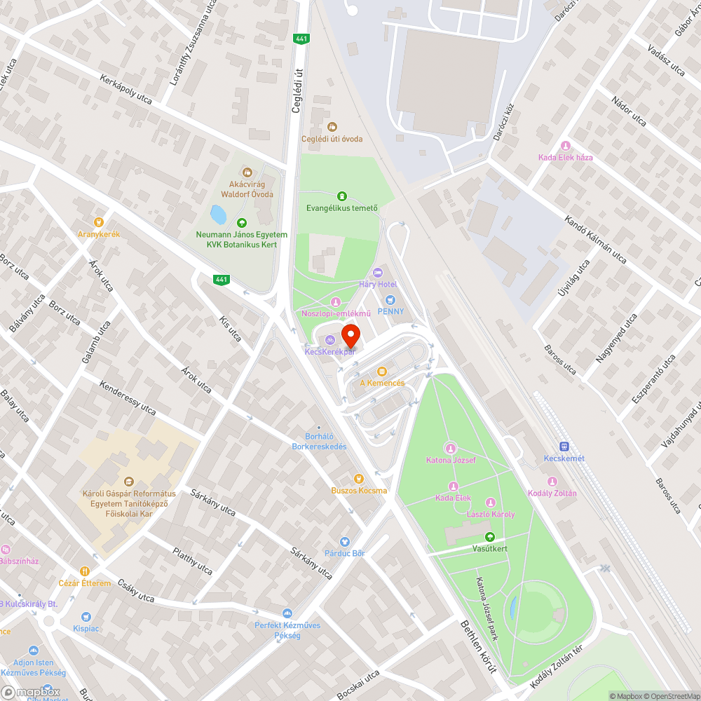 Üres oszlop bejelentés helye