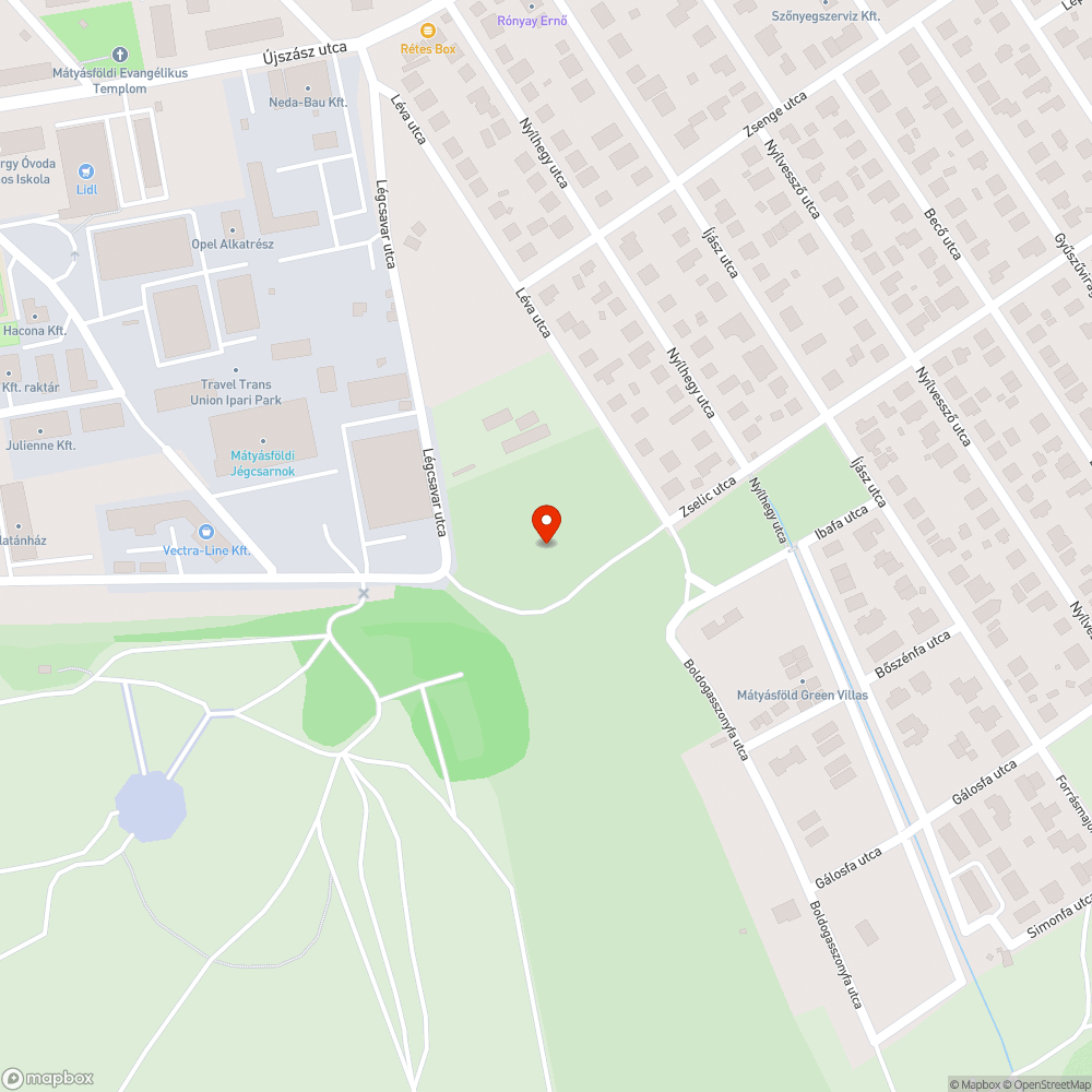 Illegális szemétlerakás bejelentés helye