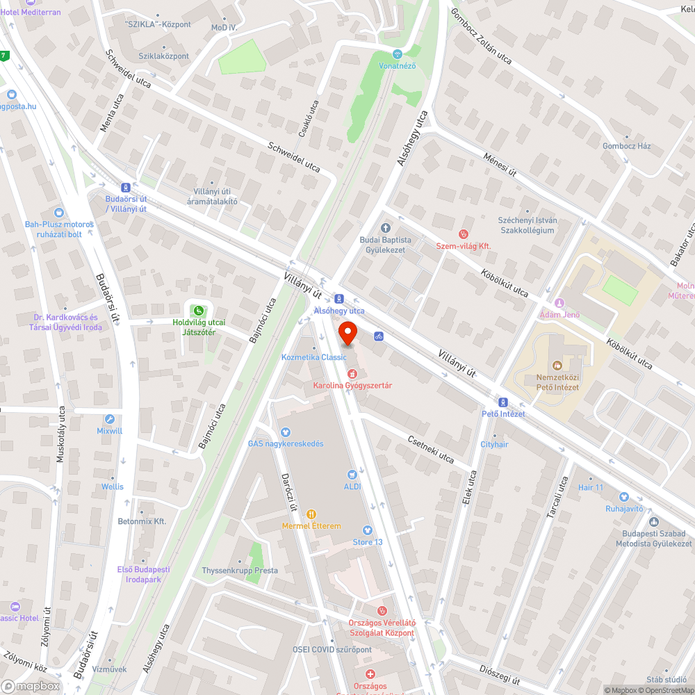 Balesetveszély, lekopott bejelentés helye