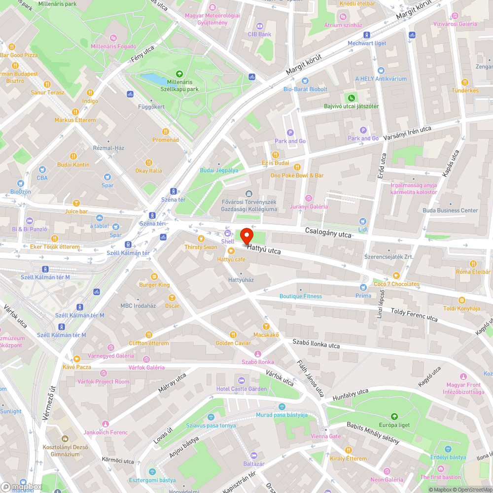 Felfestés kopott,  láthatalan bejelentés helye