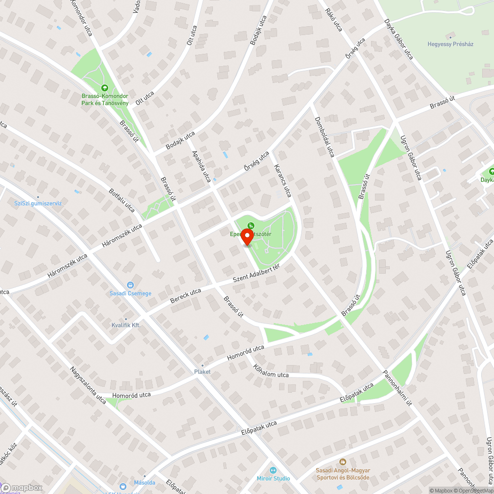 Leszakadt faág vezetéken bejelentés helye