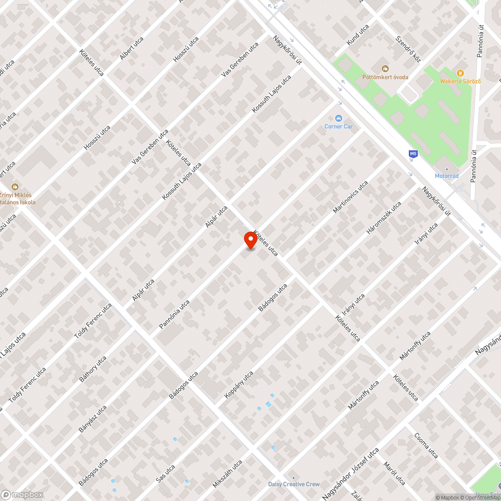 Veszélyes fa bejelentés helye