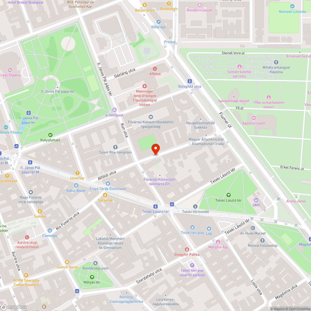 Közlekedési tükör használhatatlan bejelentés helye