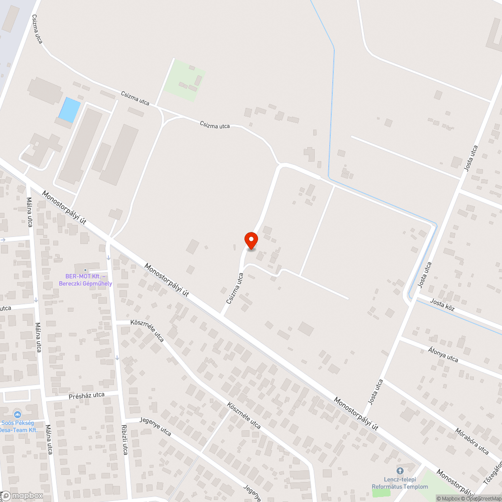 Utcafronton folyamatosan törmeléket és földet depóznak le az utcán bejelentés helye