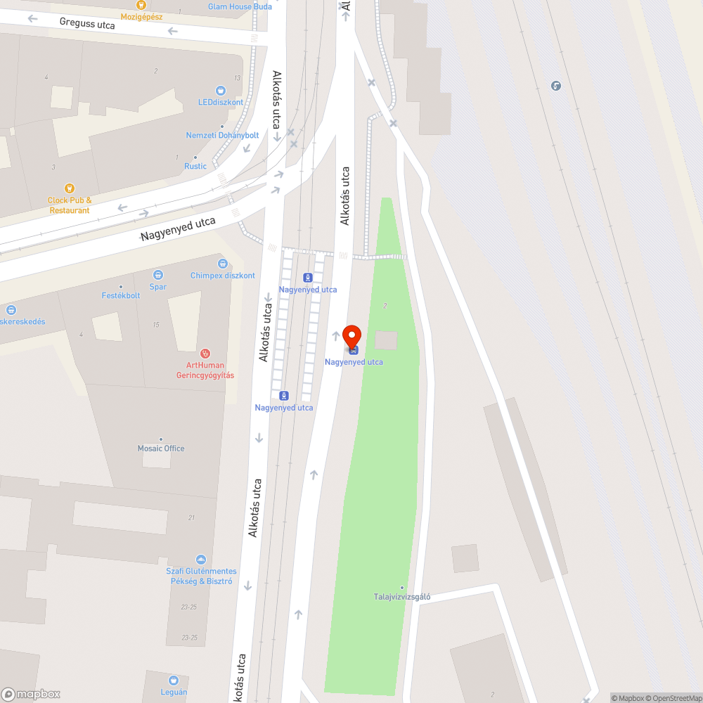 Roncs autó bejelentés helye