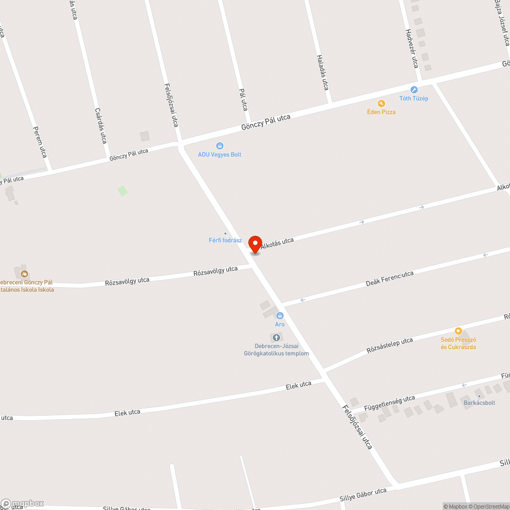 Elfordult tukor bejelentés helye