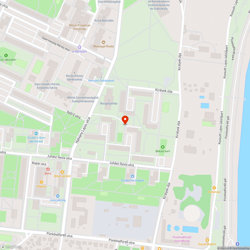 Elrozsdásodott a poller alja bejelentés helye