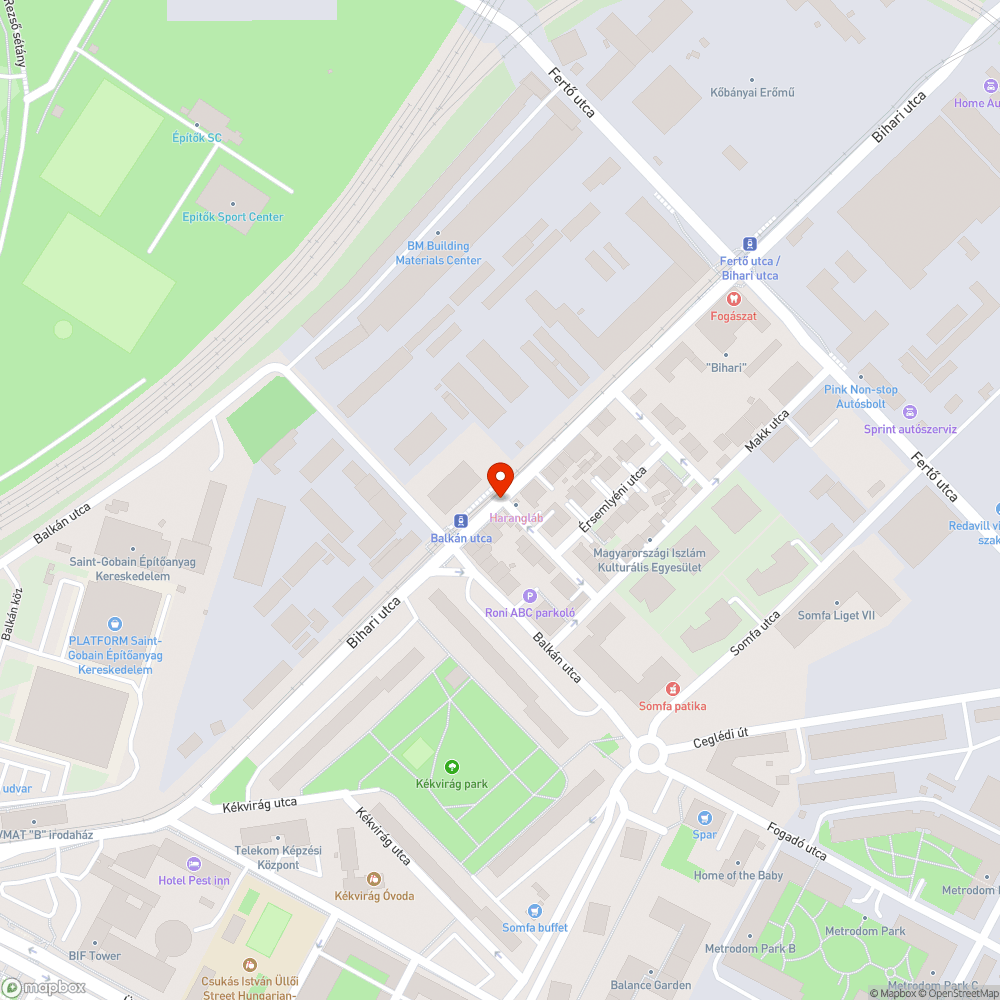 Rendszeres tilosban parkolás bejelentés helye