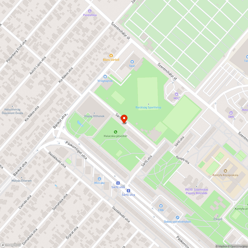 Kültéri klíma az utcán bejelentés helye