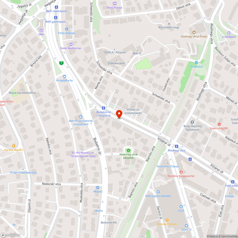 Villanyoszlop fedlapja leesett bejelentés helye