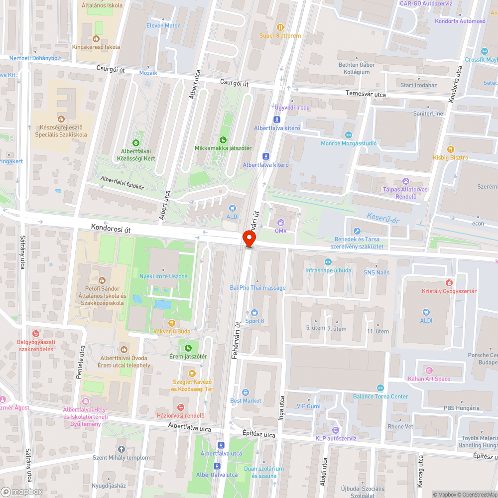 fedél bejelentés helye