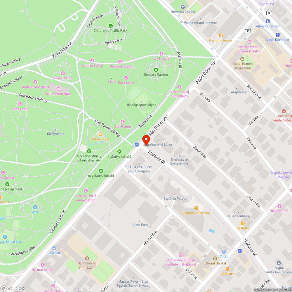 Jármű darabok az úton bejelentés helye