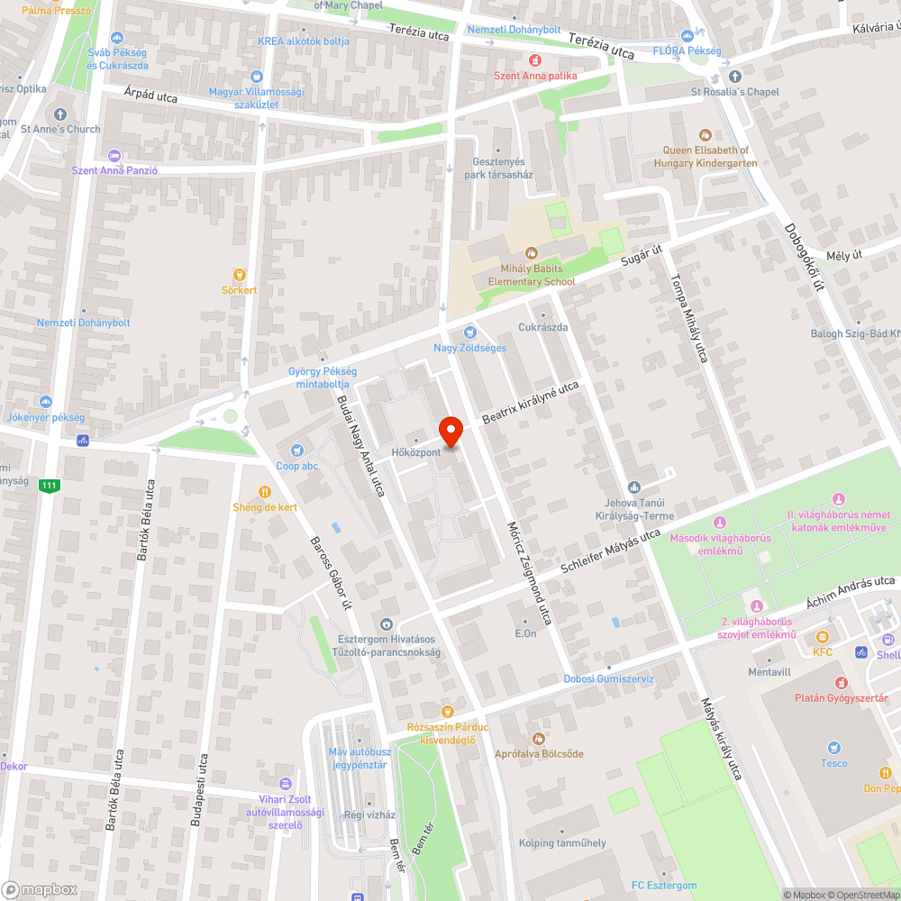 Parkosítás tönkretétele bejelentés helye