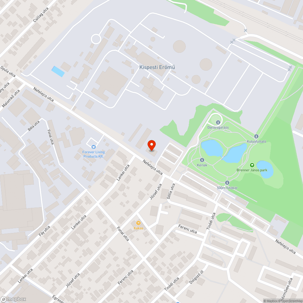 Elhagyott gépkocsik bejelentés helye