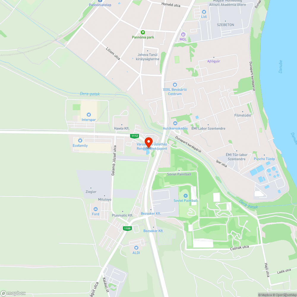 Zebra hiánya bejelentés helye