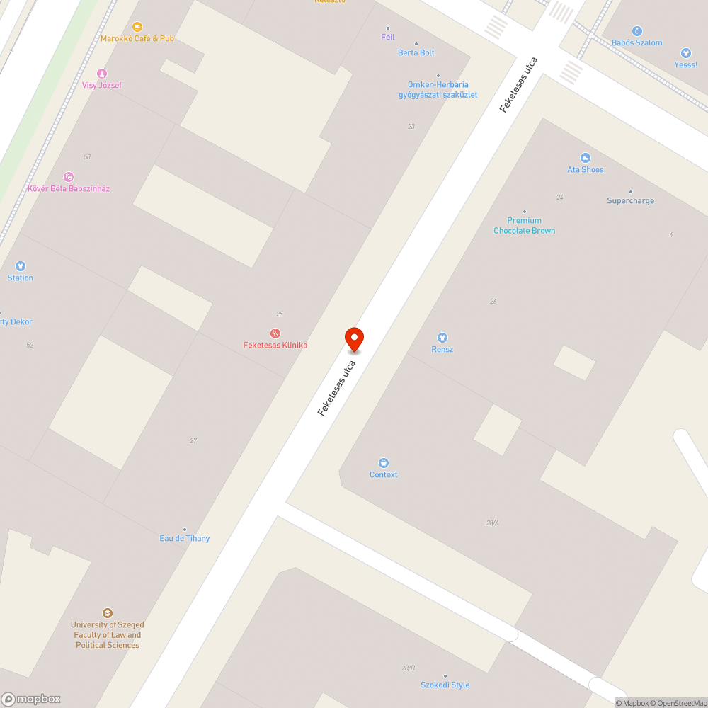 Hosszú kátyú az út közepén bejelentés helye