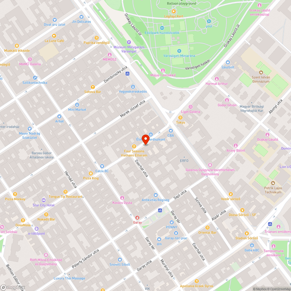 Megsüllyedt közművek bejelentés helye