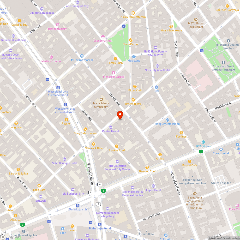 Hiányzó sapka bejelentés helye