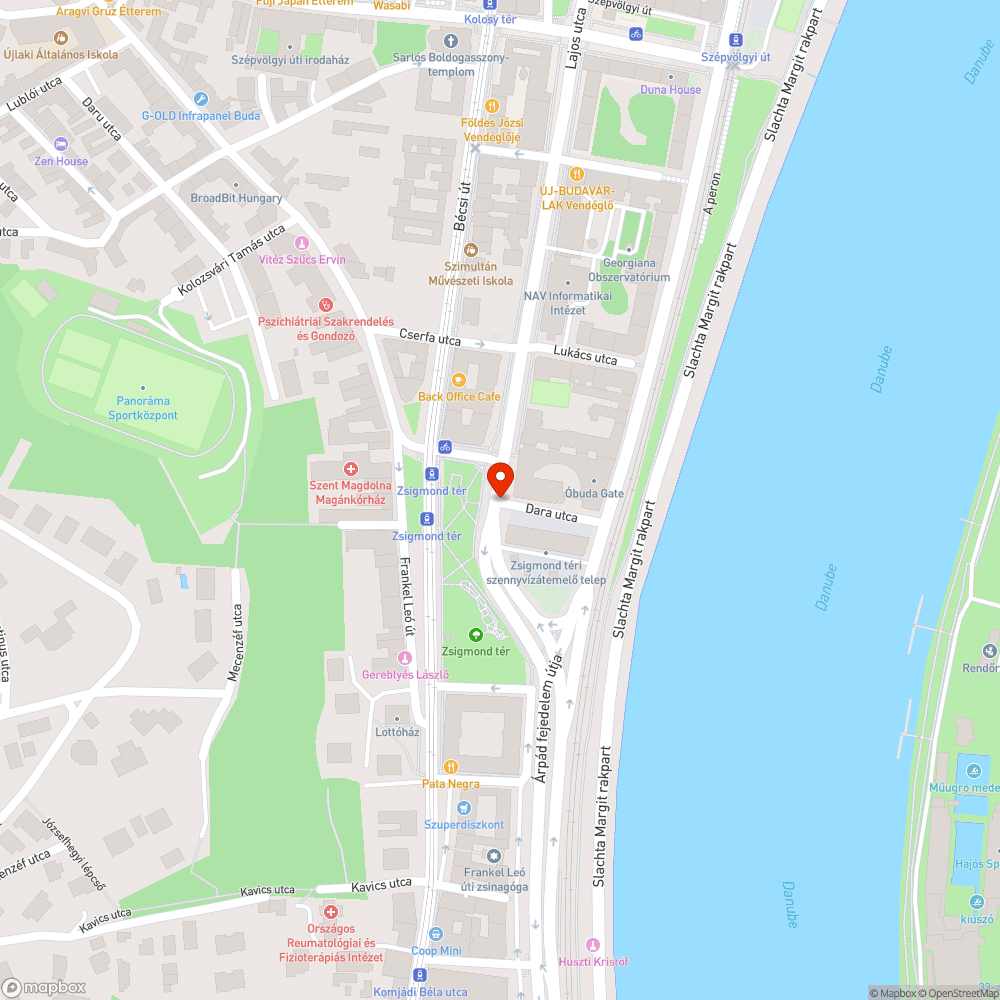 Süllyedt terület bejelentés helye