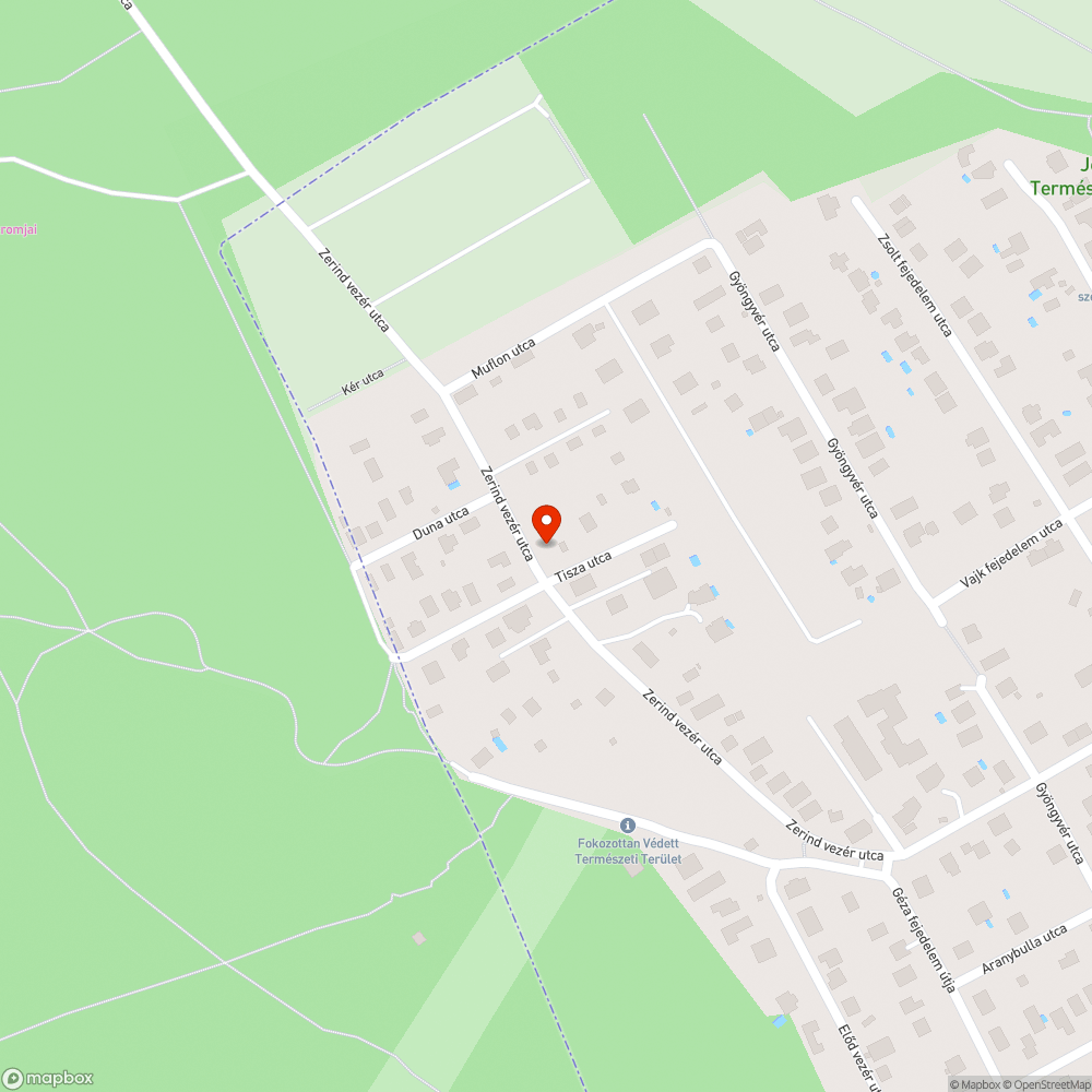 Eldugult csatorna bejelentés helye