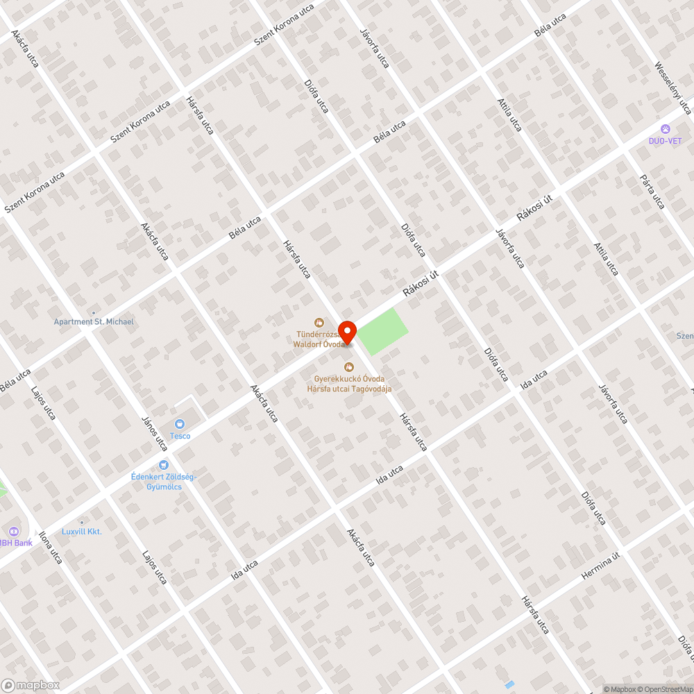 Elhagyott autó bejelentés helye