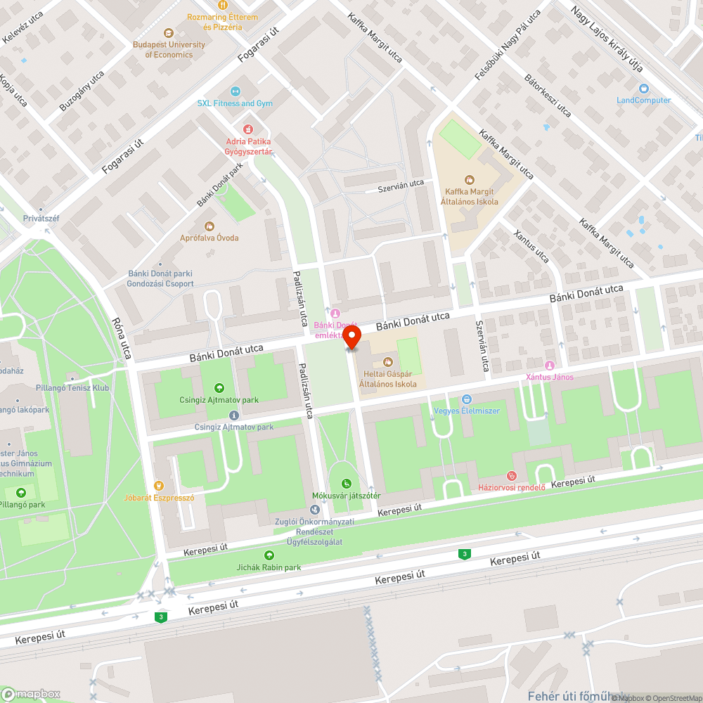 Zöldfelület iskola előtt nincs elzárva a forgalom elől bejelentés helye