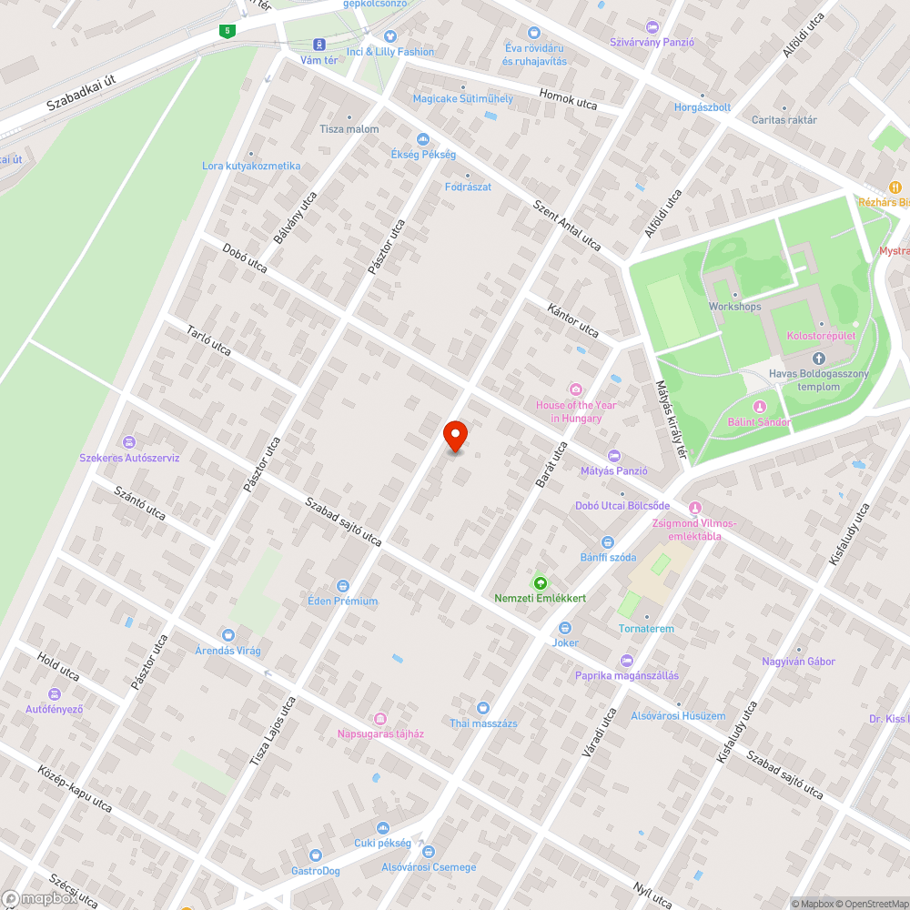 Szabálytalan parkolás bejelentés helye