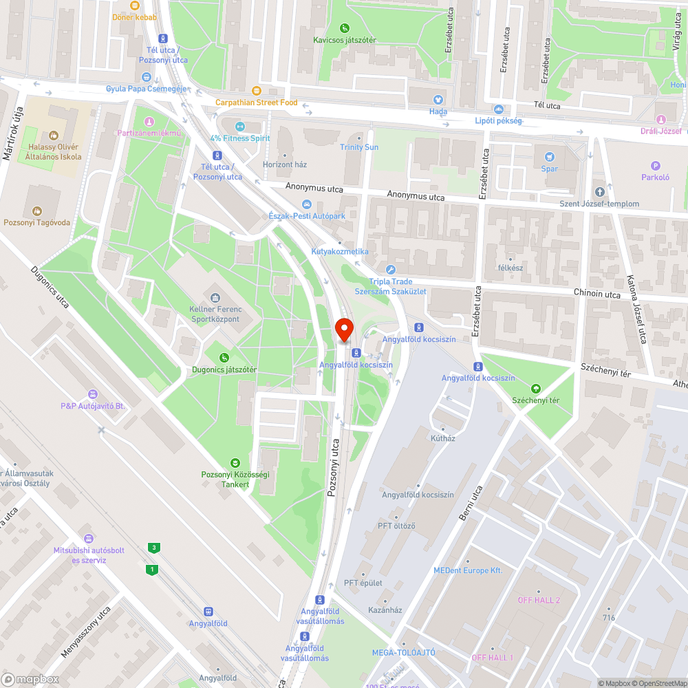 Mozgó villanyoszlop bejelentés helye