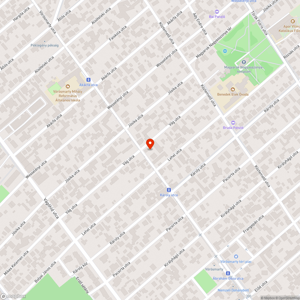 Több kátyú egymáshoz közel bejelentés helye