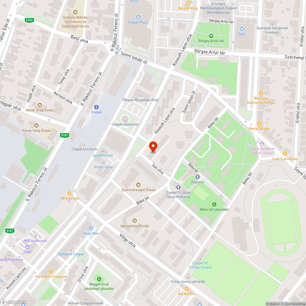 Füvön parkolás bejelentés helye