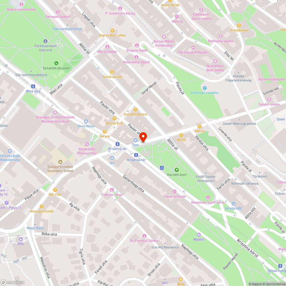 Szemét bejelentés helye