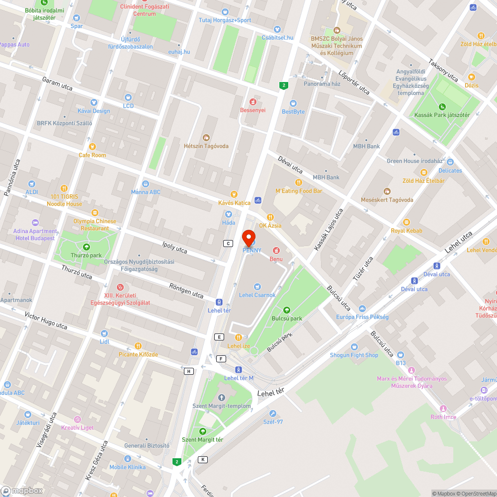 Besüllyedt járda bejelentés helye