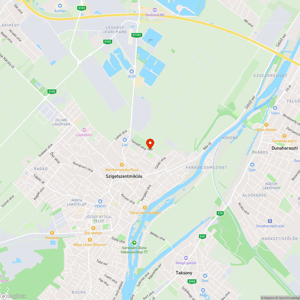 Beszakadt a parkoló bejelentés helye