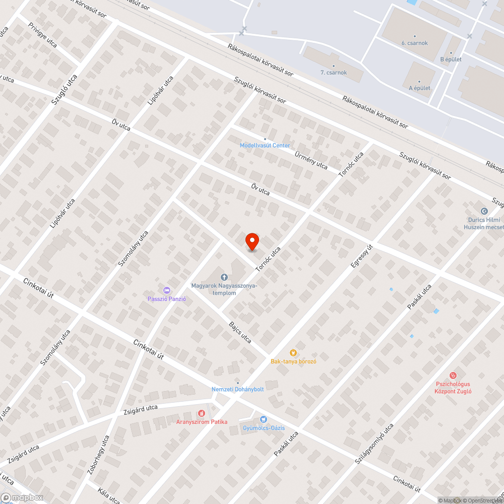 Elhagyott jármű bejelentés helye