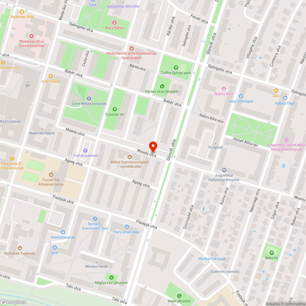 Kiszáradt facsemete bejelentés helye