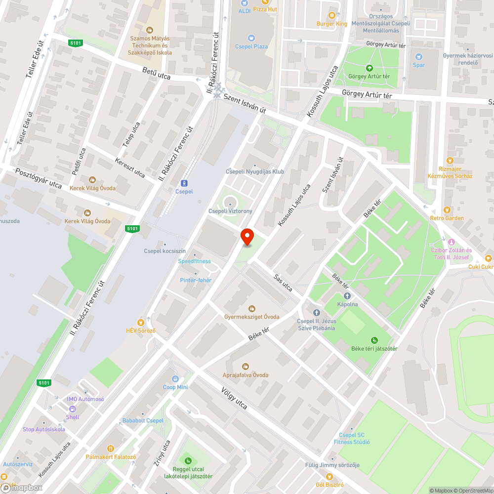 Füvön parkolás bejelentés helye