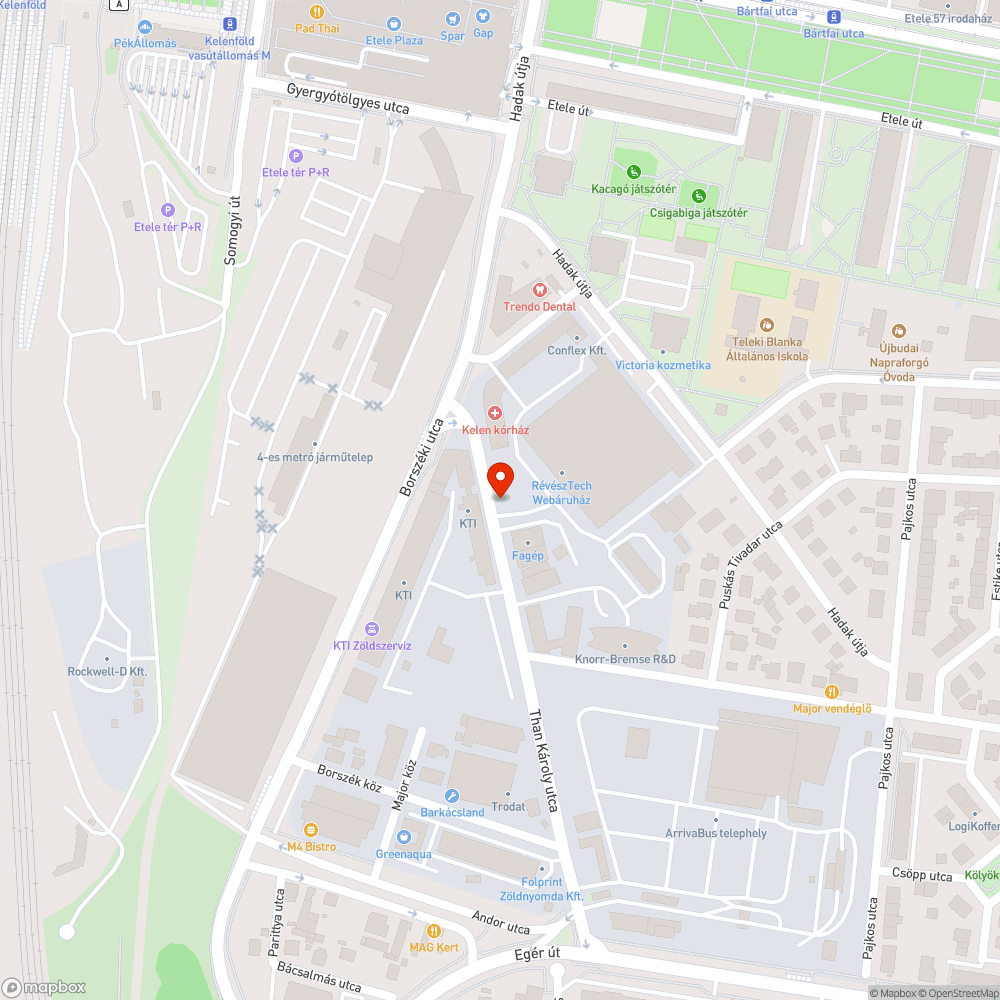 Járdára lógó növényzet bejelentés helye