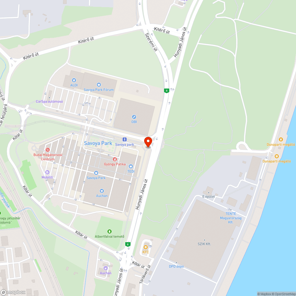 Területrendezés bejelentés helye