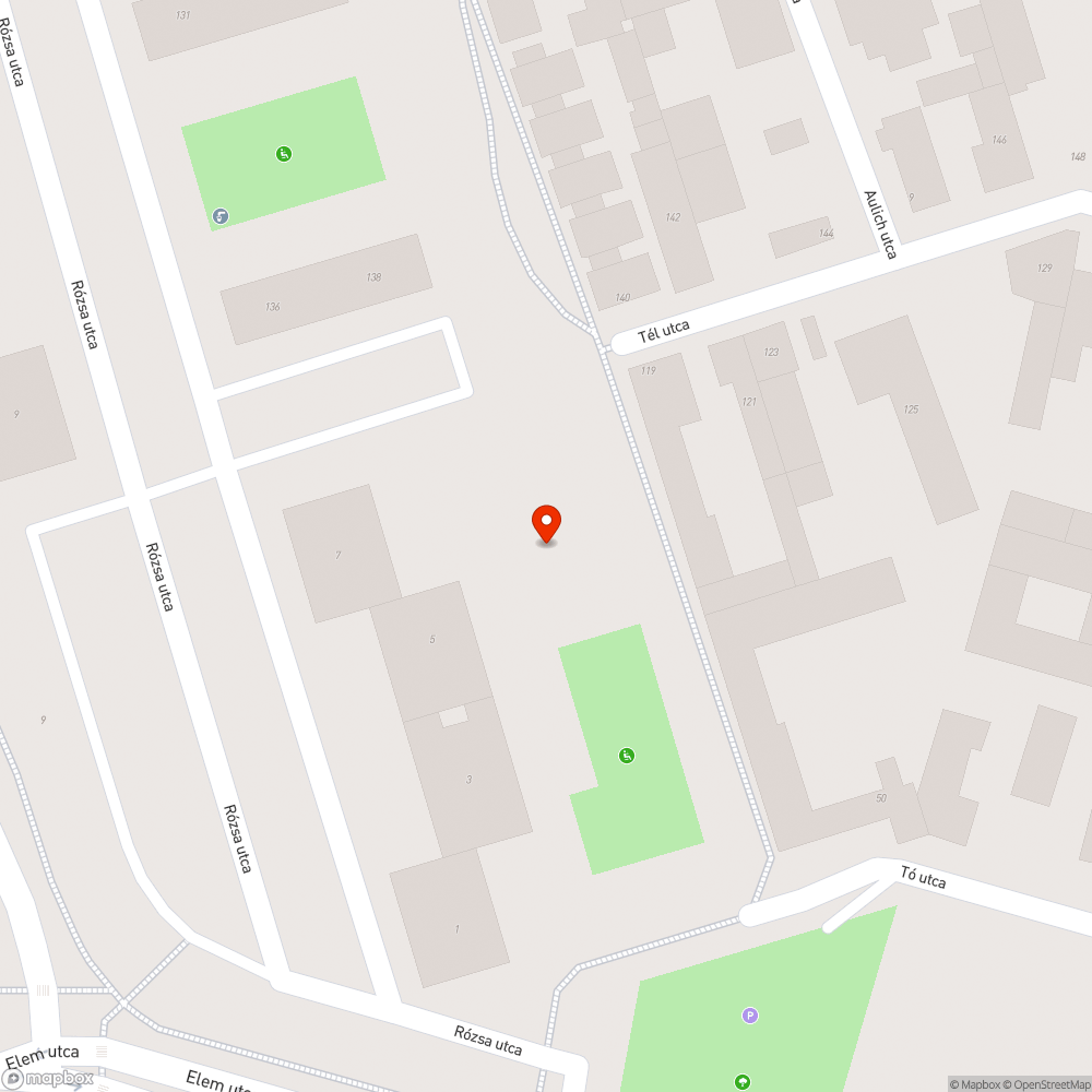 Kiszáradt fa bejelentés helye