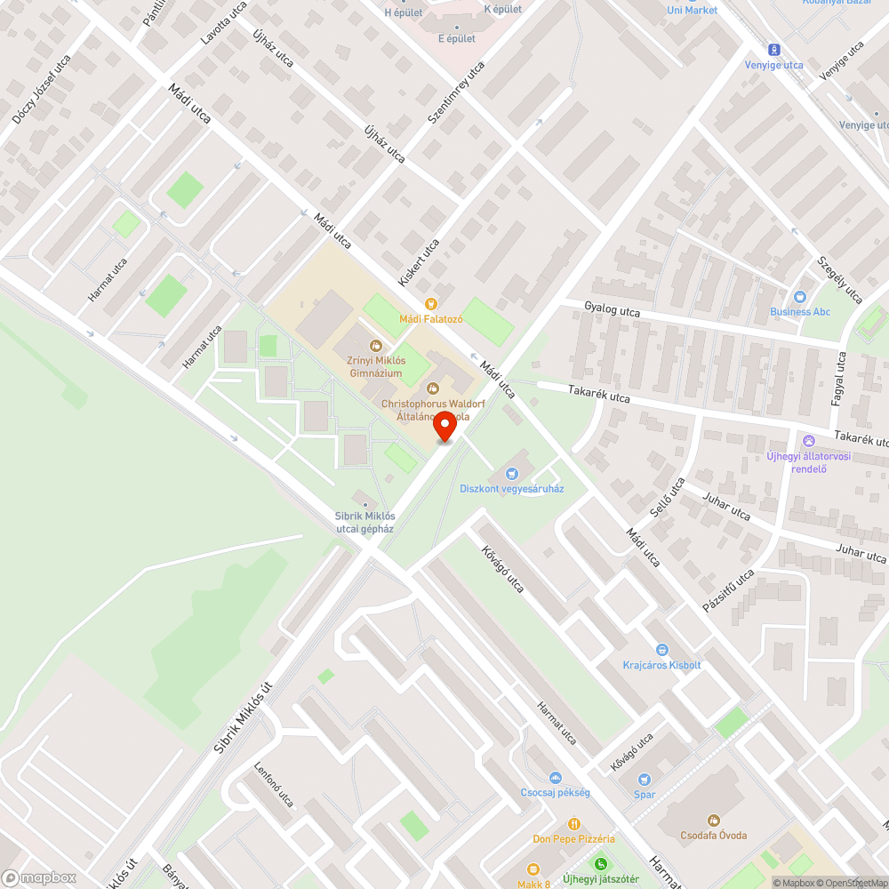 Nagyon kopott pad bejelentés helye