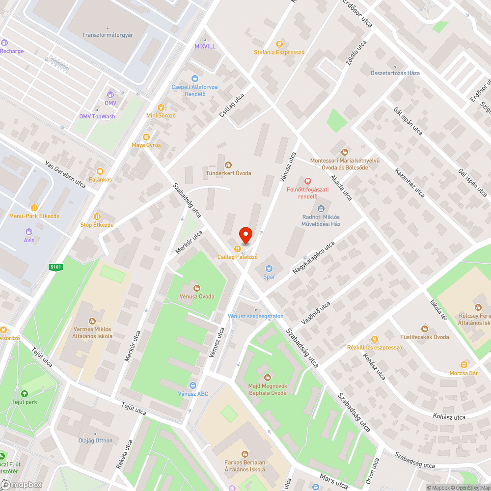 Roncs Peugeot bejelentés helye