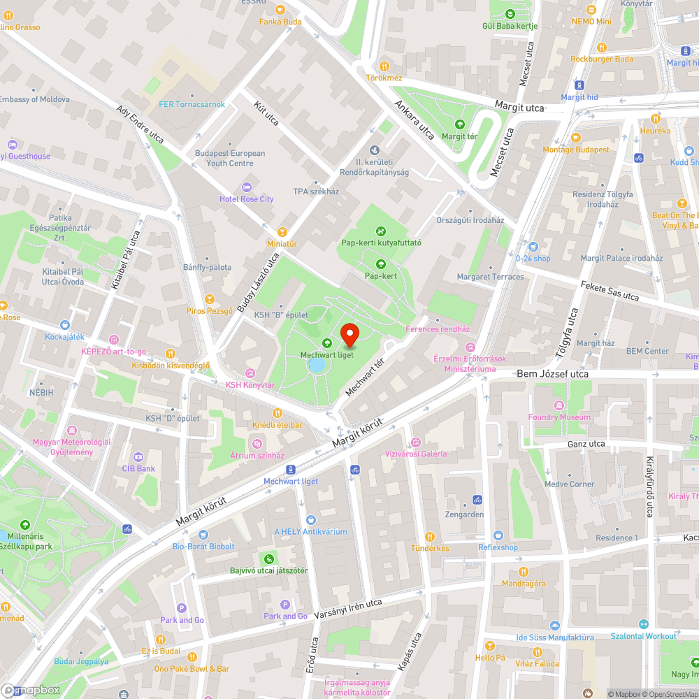 Csálé pad bejelentés helye