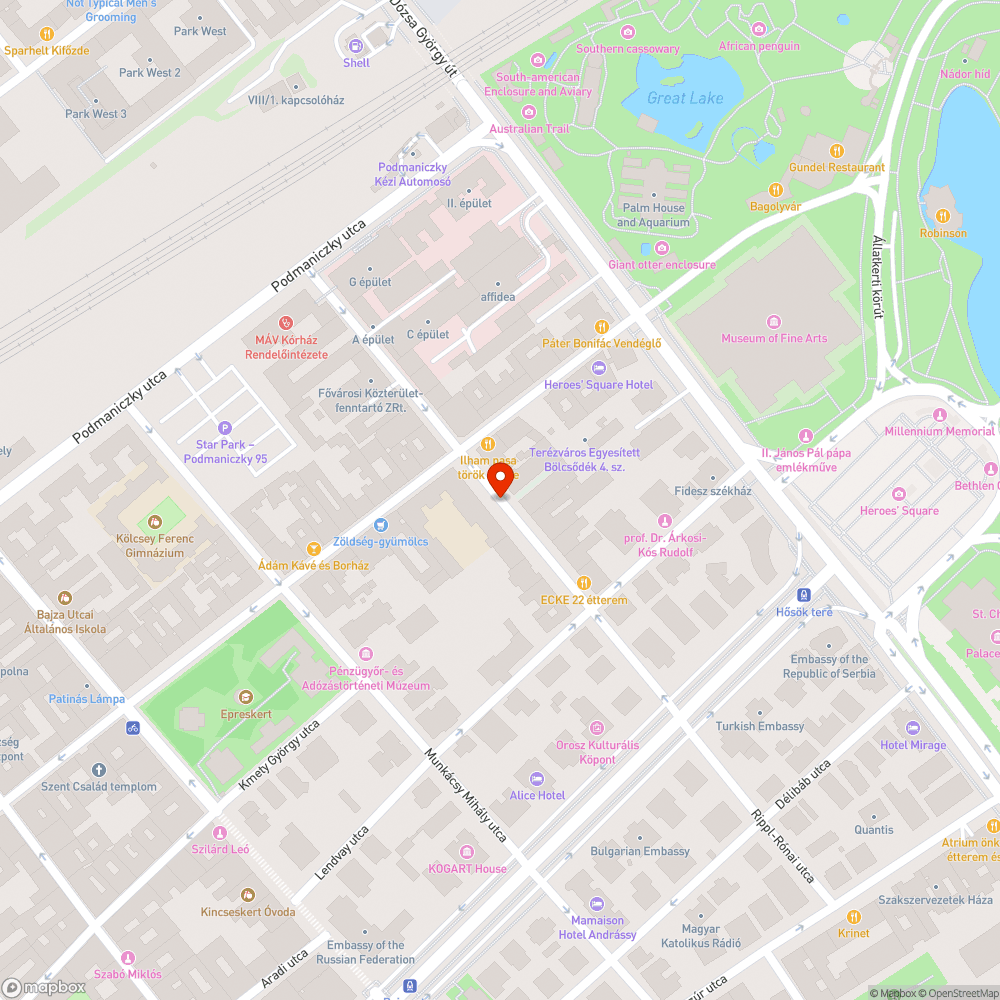 Rippl rónai utca 26 előtt bejelentés helye