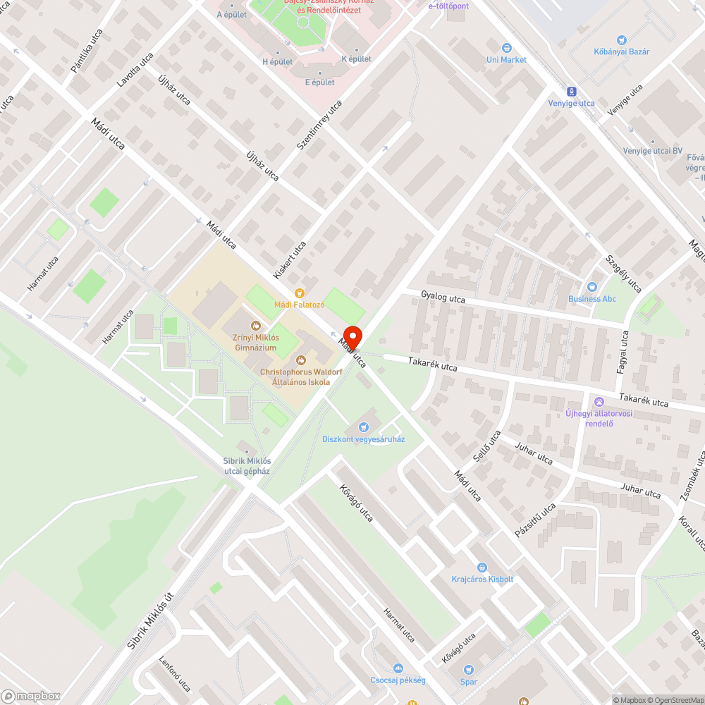 Hiányzó fényterelő bejelentés helye