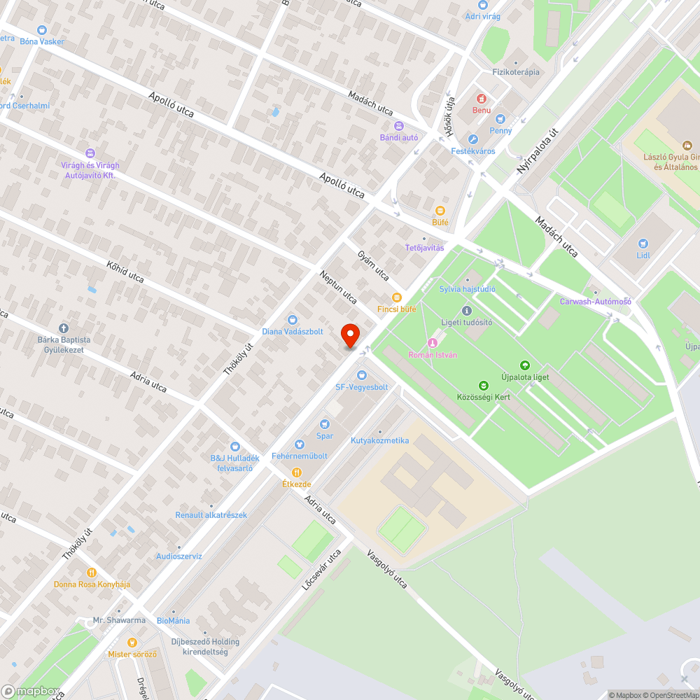 Nyomógomb nagyon rossz állapotban bejelentés helye