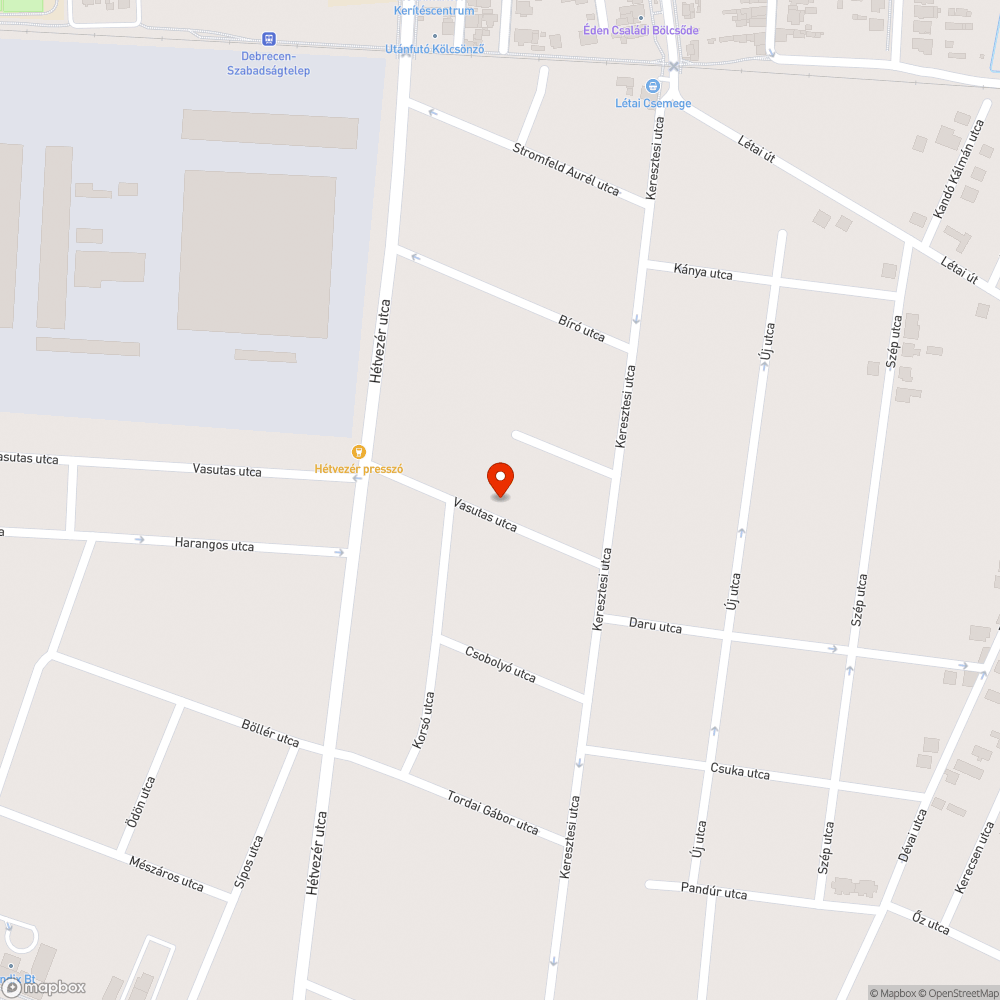 Járdán parkoló Autó bejelentés helye