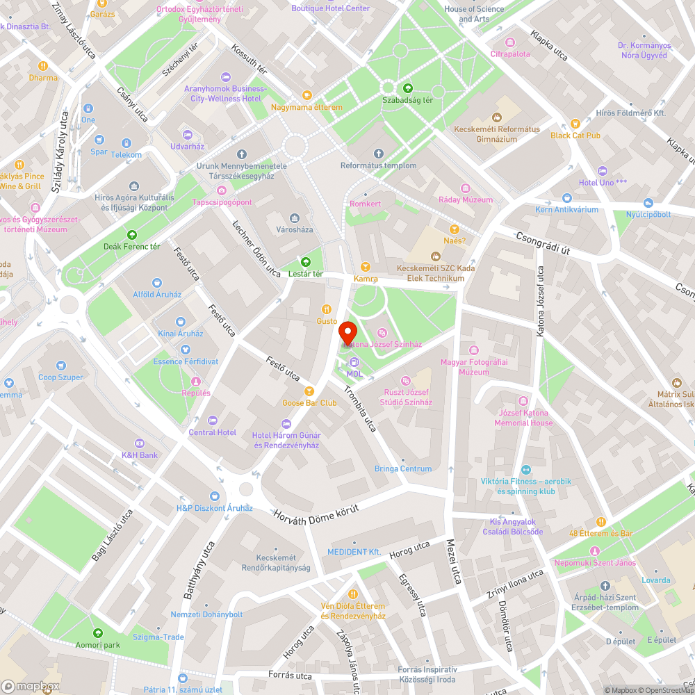 Rozsdás kerékpártároló bejelentés helye