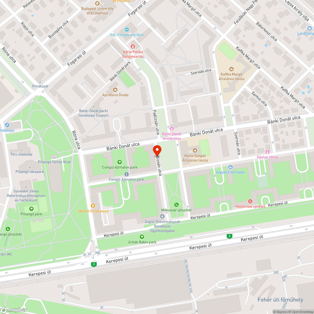 Fák visszavágása bejelentés helye